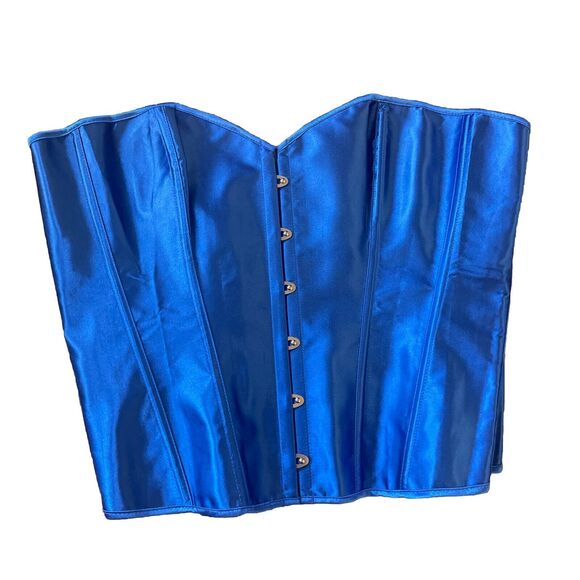 Satin Corset Shapeware Cosplay Steampunk Pirate Fairy Goth Size 4XL NWOT - Picture 1 of 7